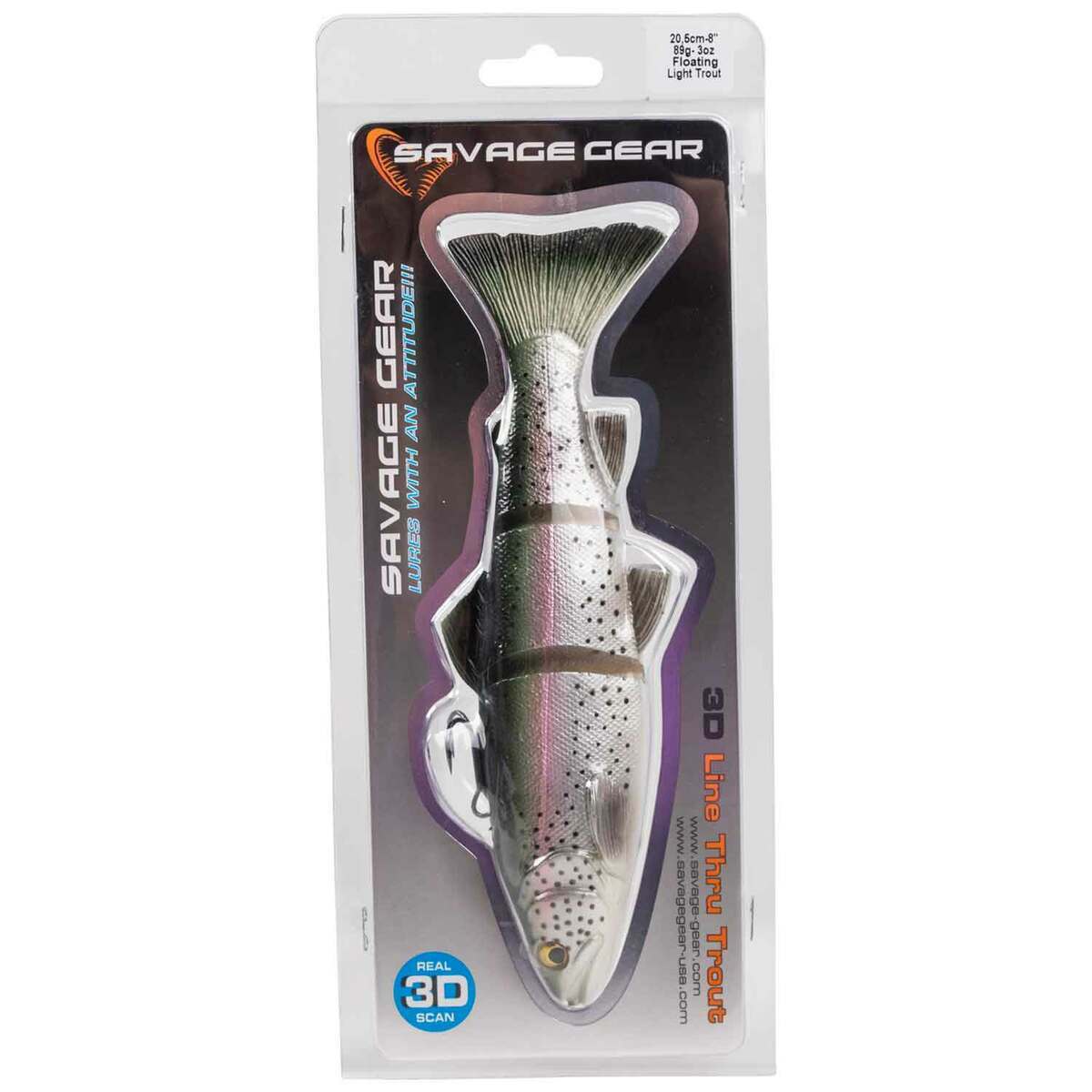 Savage Gear 3D Line Thru Trout Swimbait Savage Gear 3D Line Thru Trout Swimbait