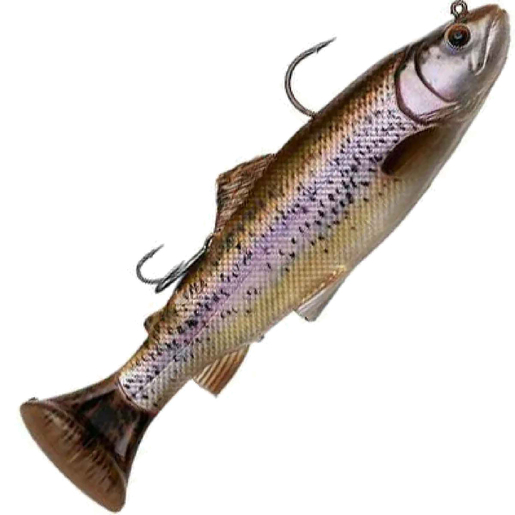 Savage Gear 3D Pulsetail Trout RTF Soft Swimbait - Kokanee Trout - Savage Gear