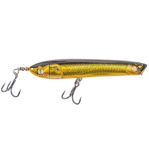 Savage Gear Prop Walker Hybrid Topwater Hard Bait – Golden Shiner