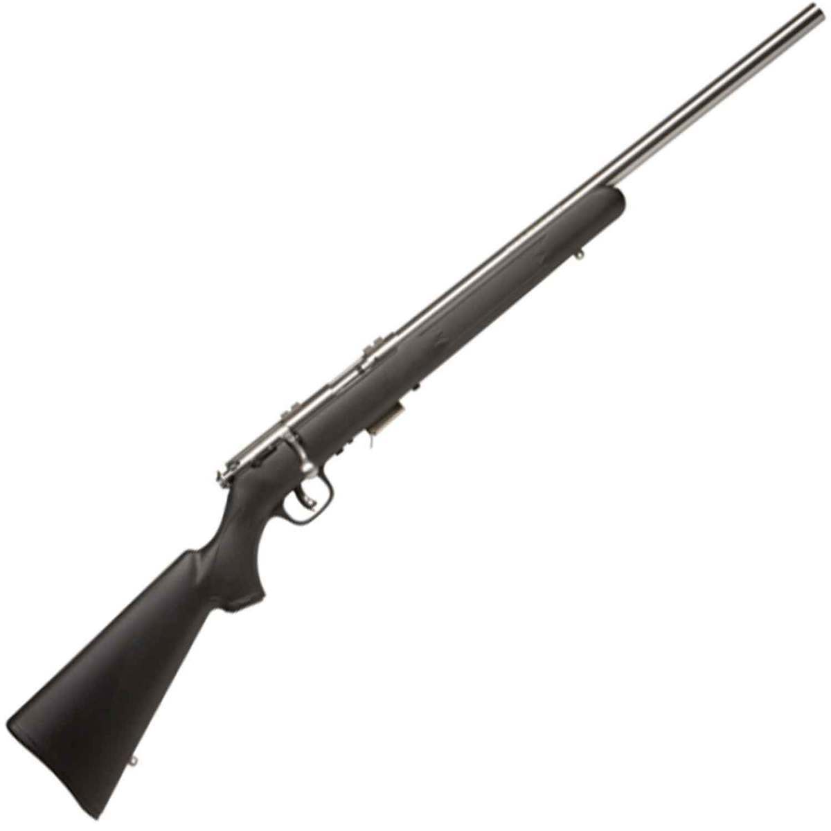 Savage 93 FVSS Matte Stainless/Black Bolt Action Rifle - 22 WMR (22 Mag) - 21in - Black Savage 93 FVSS Matte Stainless/Black Bolt Action Rifle - 22 WMR (22 Mag) - 21in - Black