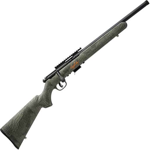 Savage 93 FV-SR Matte Blued Gator Camo Bolt Action Rifle - 22 WMR (22 Mag) - 16.5in - Camo image