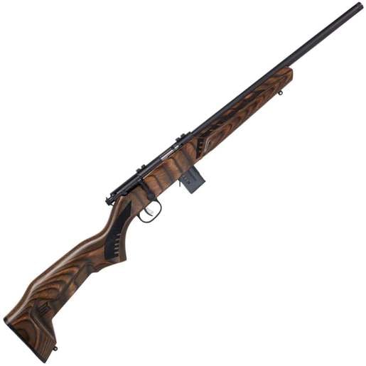 Savage Mark II Minimalist Matte Black/Natural Brown Bolt Action Rifle - 17 HMR - Natural Brown image