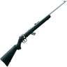 Savage Mark II Series Stainless Steel Black Bolt Action Rifle - 22 Long Rifle - 21in - Black