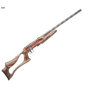 Savage Mark II Satin Stainless Bolt Action Rifle - 22 Long Rifle - 21in