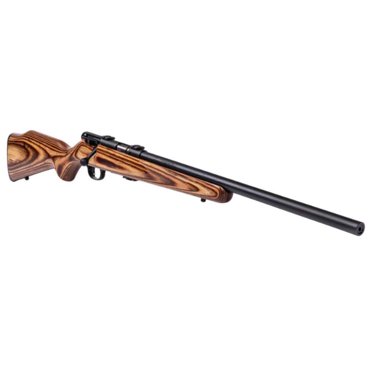Savage Mark II BV Matte Blued Natural Brown Bolt Action Rifle - 22 Long Rifle - 21in - Brown Savage Mark II BV Matte Blued Natural Brown Bolt Action Rifle - 22 Long Rifle - 21in - Brown
