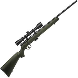 Savage Mark II FXP Matte Blued OD Green Bolt Action Rifle - 22 Long Rifle - 21in