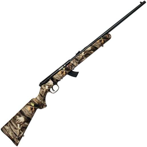 Savage Mark II Matte Blued Camo Bolt Action Rifle - 22 Long Rifle - 21in - Camo image
