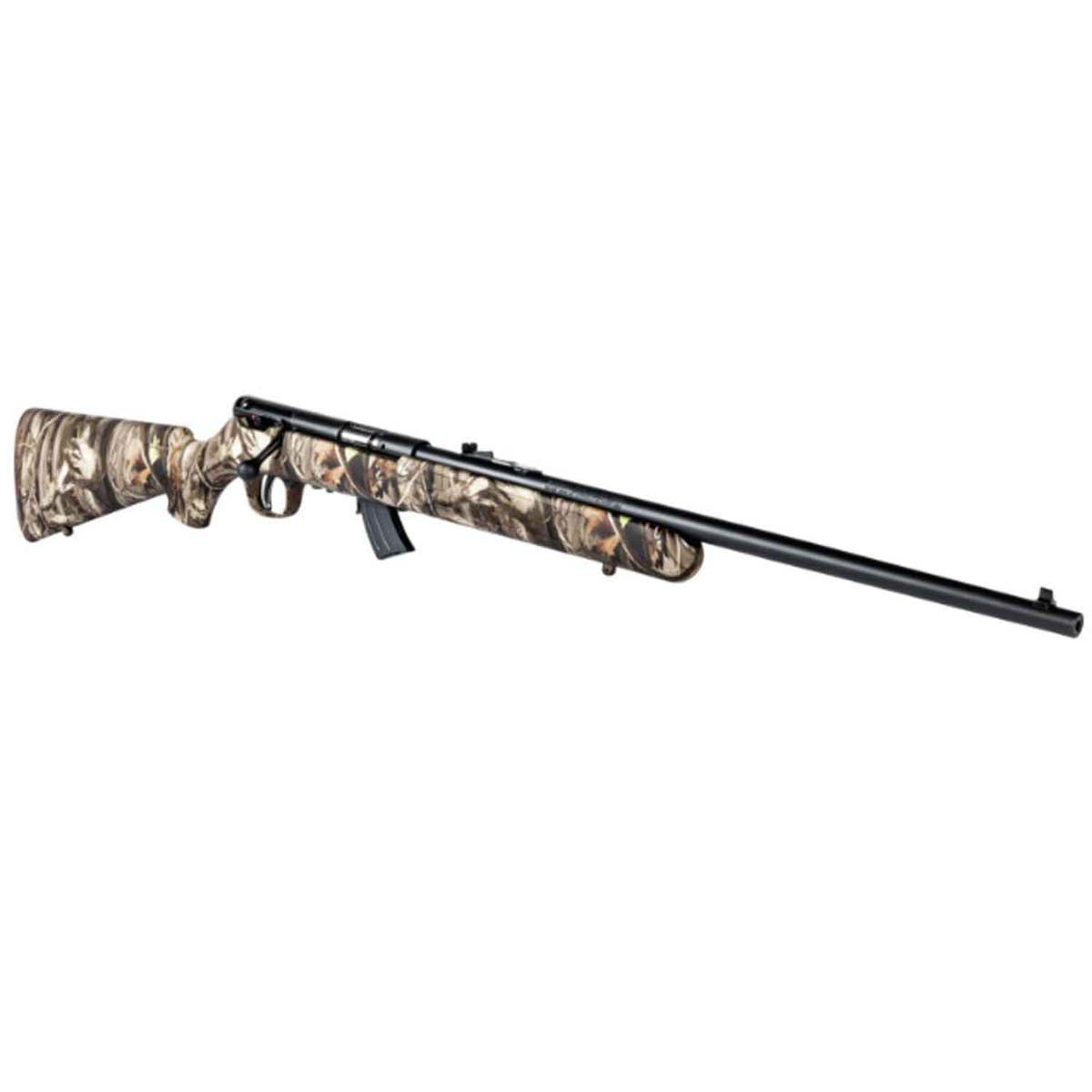 Savage Mark II Matte Blued Camo Bolt Action Rifle - 22 Long Rifle - 21in - Camo Savage Mark II Matte Blued Camo Bolt Action Rifle - 22 Long Rifle - 21in - Camo