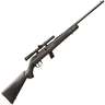 Savage 64 FXP w/ Scope Matte Blued Black Semi Automatic Rifle - 22 Long Rifle - 21in - Black