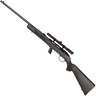 Savage 64 FXP w/ Scope Matte Blued Black Left Hand Semi Automatic Rifle - 22 Long Rifle - 21in - Black