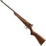 Savage Arms Rascal Compact Blued Left Hand Bolt Action Rifle - 22 Long Rifle - 16.13in - Brown