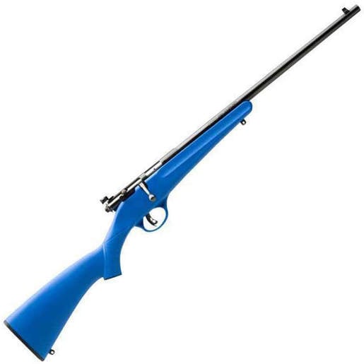 Savage Arms Rascal Compact 22 Long Rifle Blued/Blue Bolt Action Rifle - 16.13in - Blue