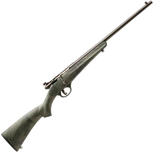 Savage Arms Rascal Troy Landry Compact Matte Blued Bolt Action Rifle - 22 Long Rifle - 16.13in - Camo image