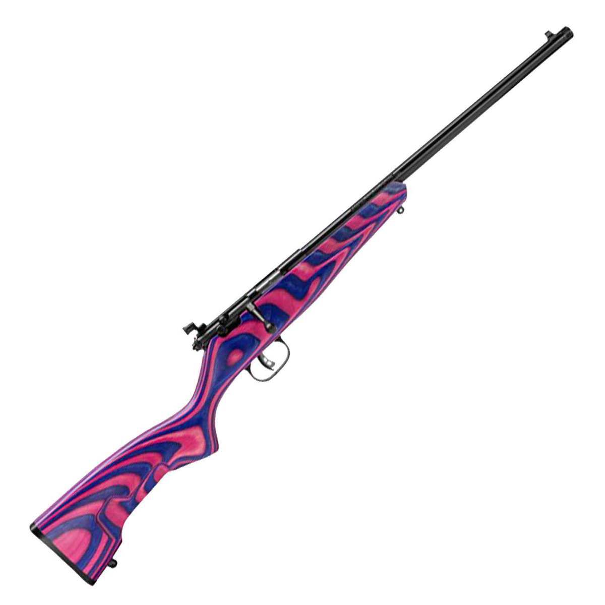 Savage Rascal Minimalist Bolt Action Rifle Purple/Pink - 22 Long Rifle ...