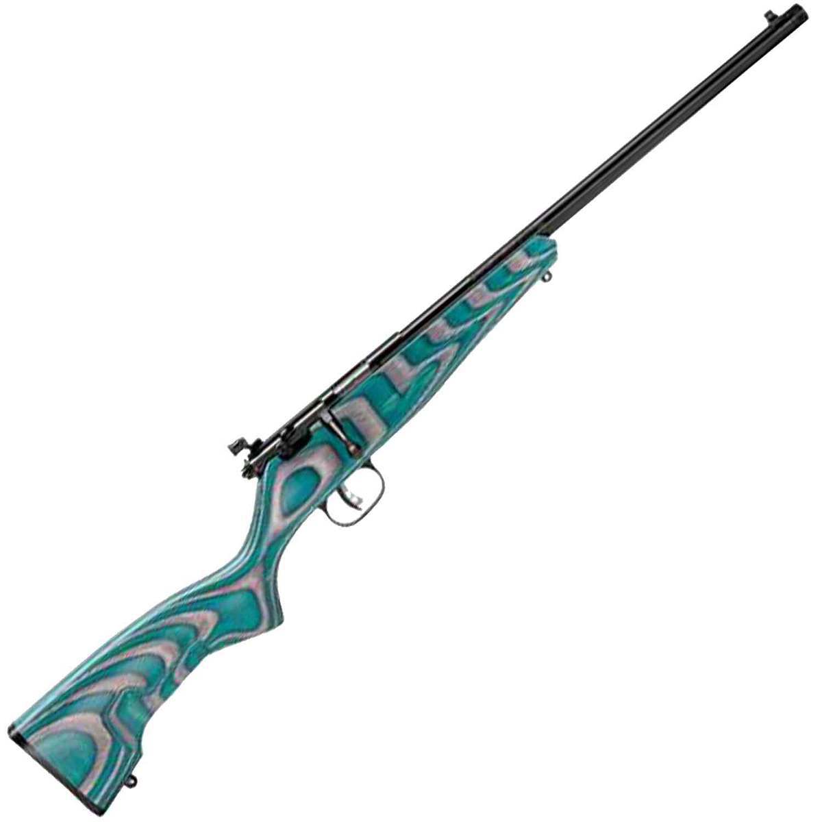 Savage Rascal Minimalist Bolt Action Rifle Teal/Gray - 22 Long Rifle - Matte Grey/Teal Savage Rascal Minimalist Bolt Action Rifle Teal/Gray - 22 Long Rifle - Matte Grey/Teal