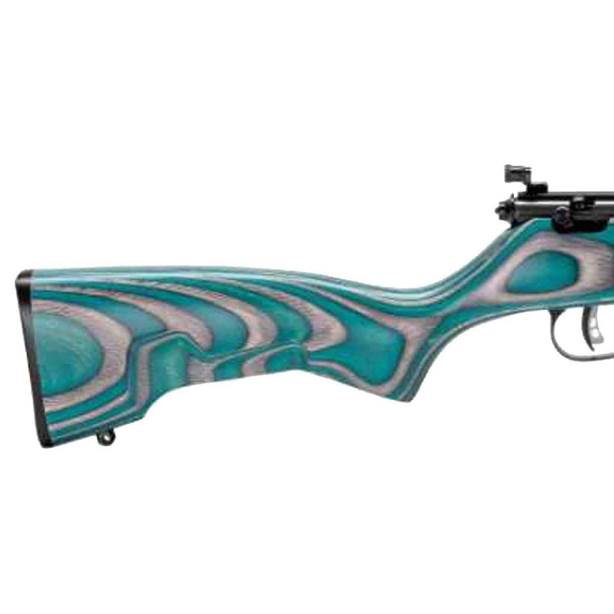 Savage Rascal Minimalist Bolt Action Rifle Teal/Gray - 22 Long Rifle - Matte Grey/Teal Savage Rascal Minimalist Bolt Action Rifle Teal/Gray - 22 Long Rifle - Matte Grey/Teal