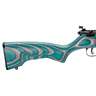 Savage Rascal Minimalist Bolt Action Rifle Teal/Gray - 22 Long Rifle - Matte Grey/Teal 