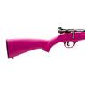 Savage Rascal Compact Matte Pink Bolt Action Rifle - 22 Long Rifle - 16.125in - Pink