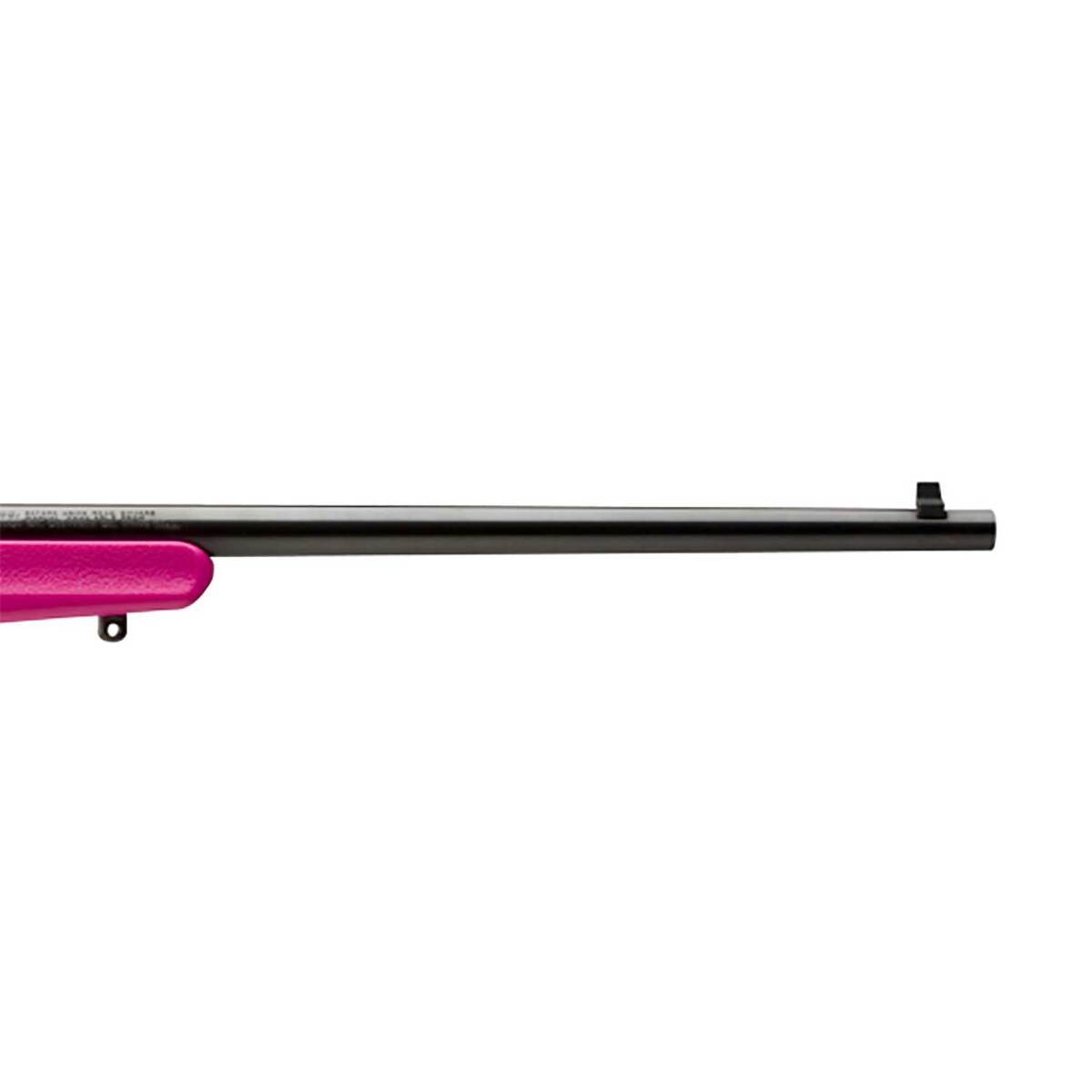 Savage Rascal Compact Matte Pink Bolt Action Rifle - 22 Long Rifle - 16 ...