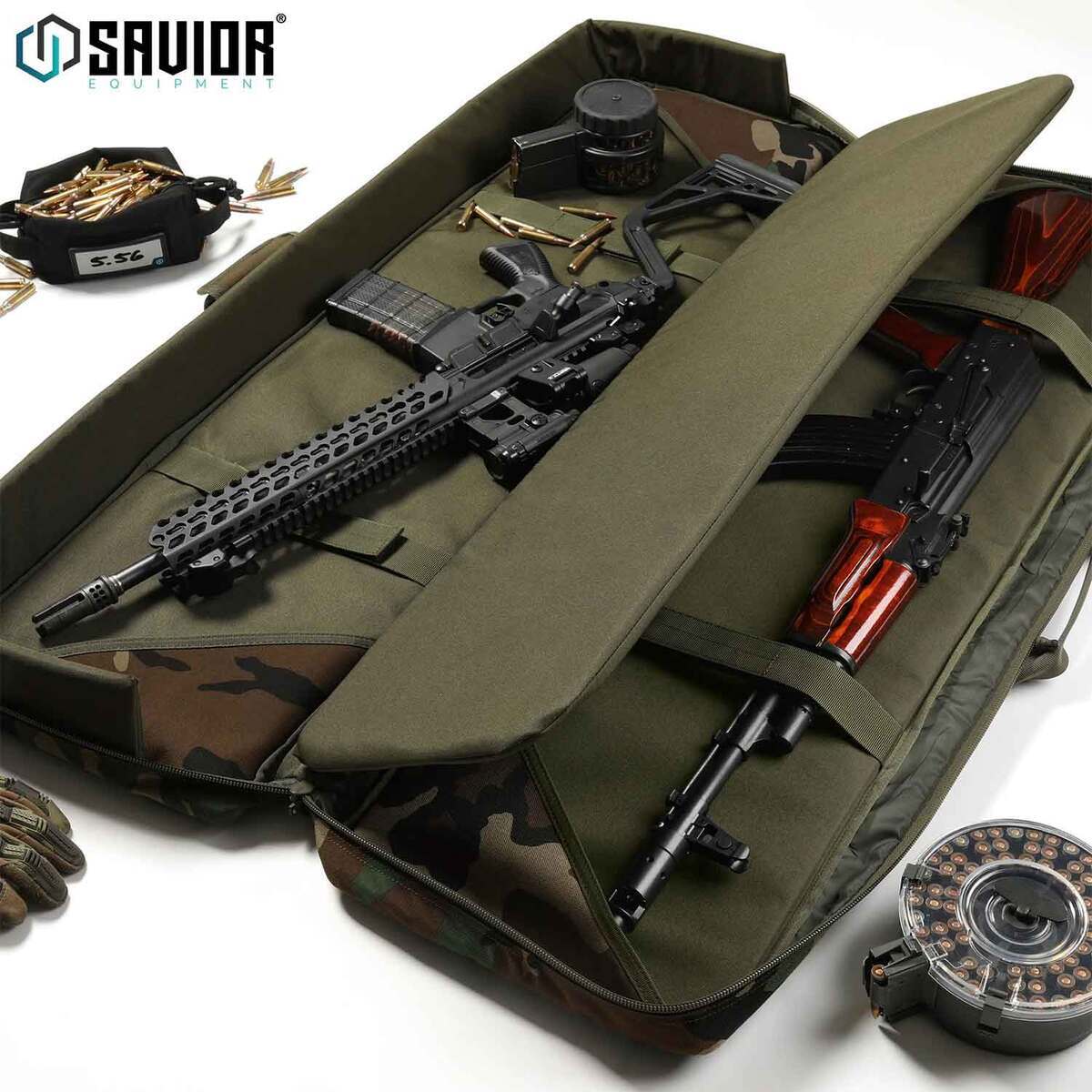 Savior Camo American Classic 46in Rifle Case | Sportsman's Warehouse
