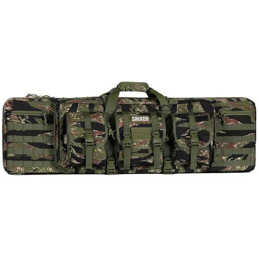 Savior Equipment American Classic 55in Double Rifle Case – Tiger Stripe