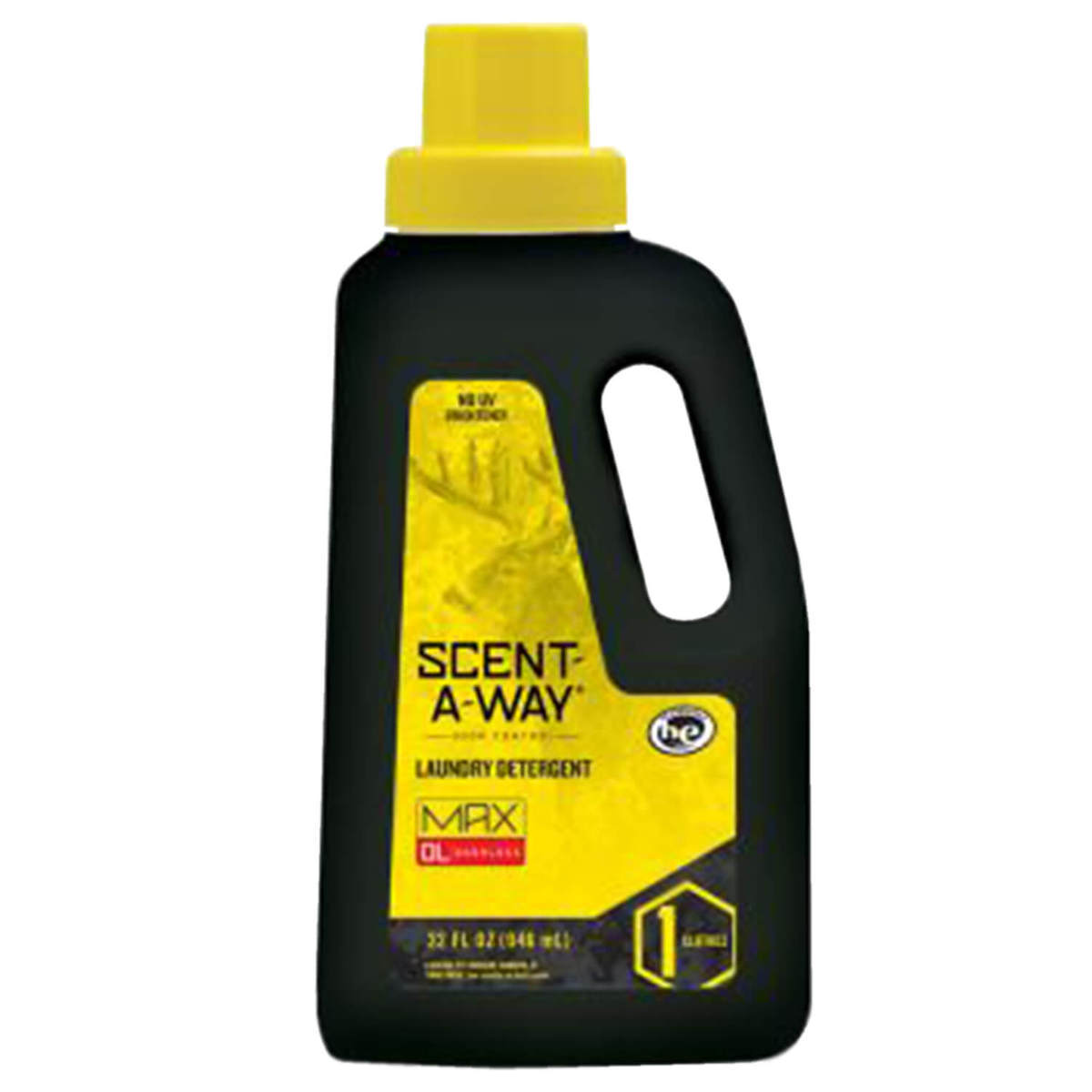 Hunter's Specialties Scent-A-Way Laundry Detergent - 32oz - Black/Yellow/Red 32oz Hunter's Specialties Scent-A-Way Laundry Detergent - 32oz - Black/Yellow/Red 32oz