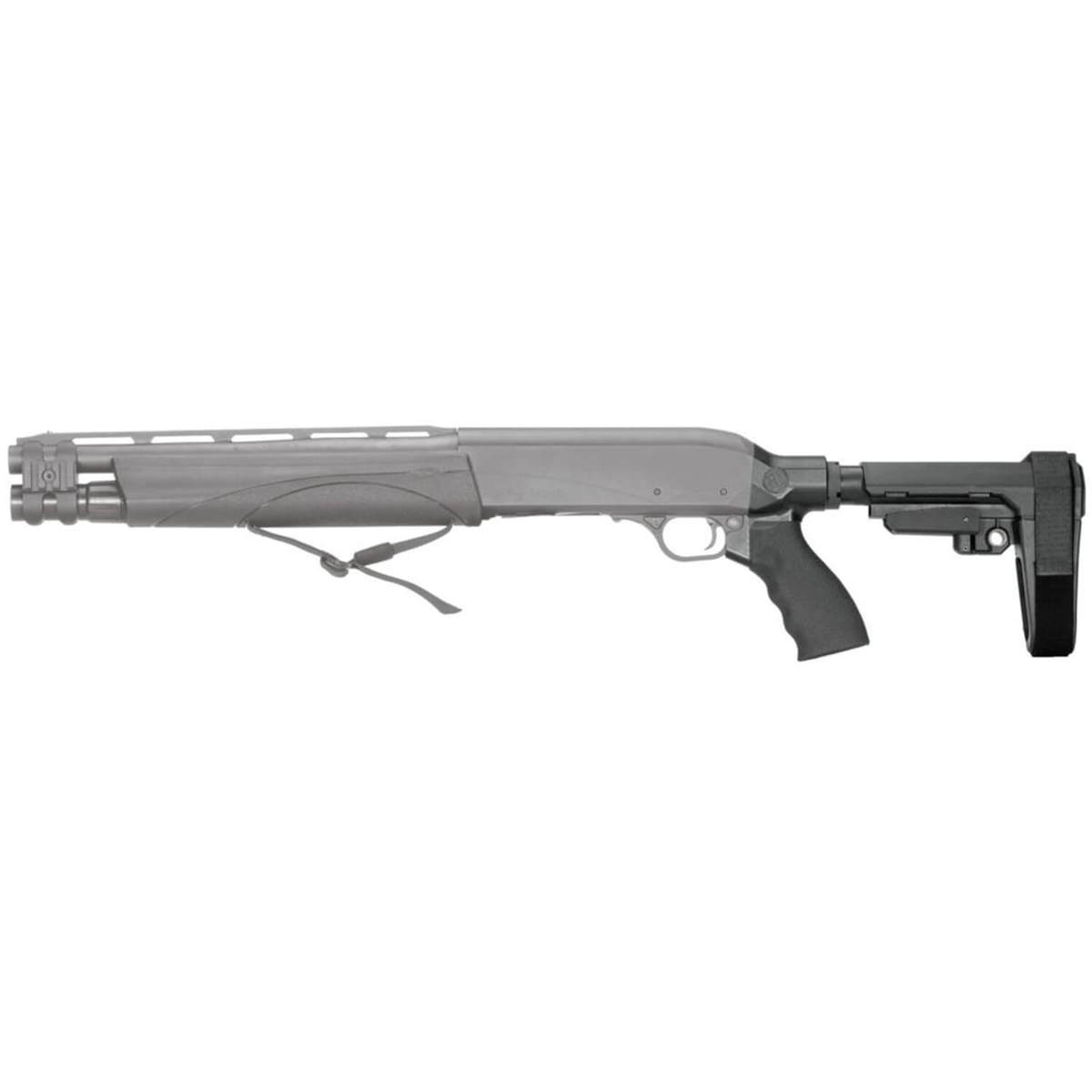 SB Tactical TAC13-SBA3 Adjustable Pistol Brace - Black - Black 11.5in SB Tactical TAC13-SBA3 Adjustable Pistol Brace - Black - Black 11.5in