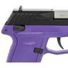 SCCY CPX-1 Gen3 9mm Luger 3.1in Black Nitride Pistol - 10+1 Rounds - Purple