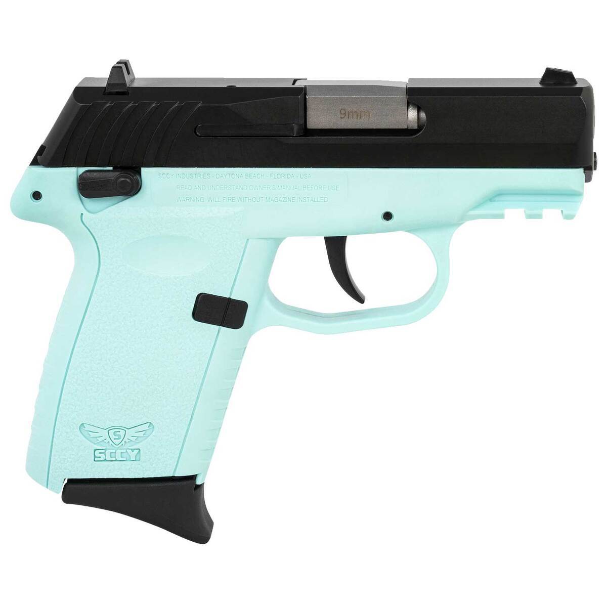 SCCY CPX-1 Gen3 9mm Luger 3.1in Black Nitride Pistol - 10+1 Rounds - Blue SCCY CPX-1 Gen3 9mm Luger 3.1in Black Nitride Pistol - 10+1 Rounds - Blue
