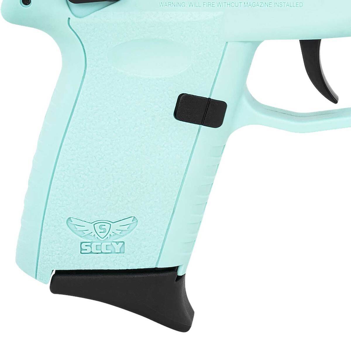 SCCY CPX-1 Gen3 9mm Luger 3.1in Black Nitride Pistol - 10+1 Rounds - Blue SCCY CPX-1 Gen3 9mm Luger 3.1in Black Nitride Pistol - 10+1 Rounds - Blue