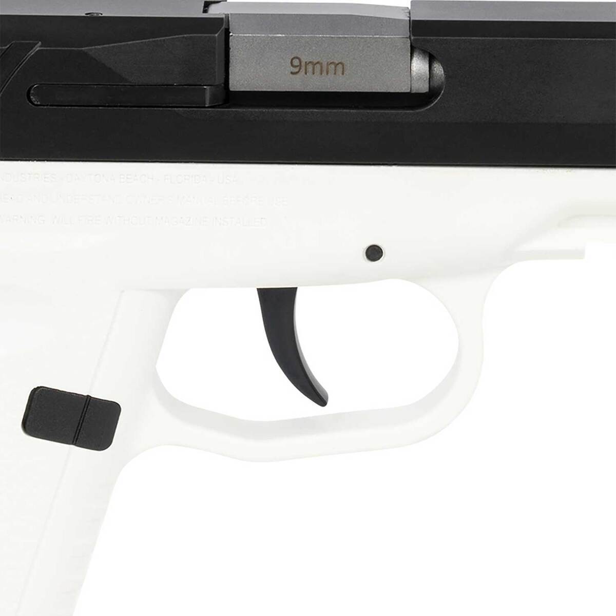 SCCY CPX-1 Gen3 9mm Luger 3.1in Black Nitride Pistol - 10+1 Rounds - White SCCY CPX-1 Gen3 9mm Luger 3.1in Black Nitride Pistol - 10+1 Rounds - White
