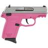 SCCY CPX-1 Gen3 9mm Luger 3.1in Stainless Steel Pistol - 10+1 Rounds - Pink