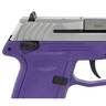 SCCY CPX-1 Gen3 9mm Luger 3.1in Stainless Steel Pistol - 10+1 Rounds - Purple