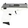 SCCY CPX-1 Gen3 9mm Luger 3.1in Stainless Steel Pistol - 10+1 Rounds - White