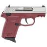 SCCY CPX-1 Gen3 9mm Luger 3.1in Stainless Steel Pistol - 10+1 Rounds - Red