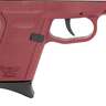 SCCY CPX-2 9mm Luger 3.1in Crimson Red Pistol - 10+1 Rounds - Red