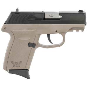 SCCY CPX-2 9mm Luger 3.1in Flat Dark Earth Pistol - 10+1 Rounds