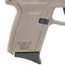 SCCY CPX-2 9mm Luger 3.1in Flat Dark Earth Pistol - 10+1 Rounds - Tan