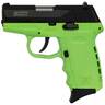 SCCY CPX-2 9mm Luger 3.1in Black Nitride/Lime Green Pistol - 10+1 Rounds - Green