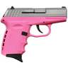 SCCY CPX-2 9mm Luger 3.1in Stainless Steel/Pink Pistol - 10+1 Rounds - Pink