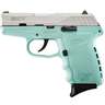 SCCY CPX-2 9mm Luger 3.1in Stainless Steel/Robin Egg Blue Pistol - 10+1 Rounds - Blue
