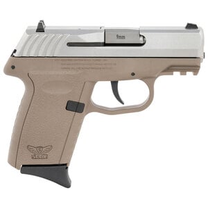 SCCY CPX-2 Gen 3 9mm Luger 3.1in Stainless Steel FDE Pistol - 10+1 Rounds