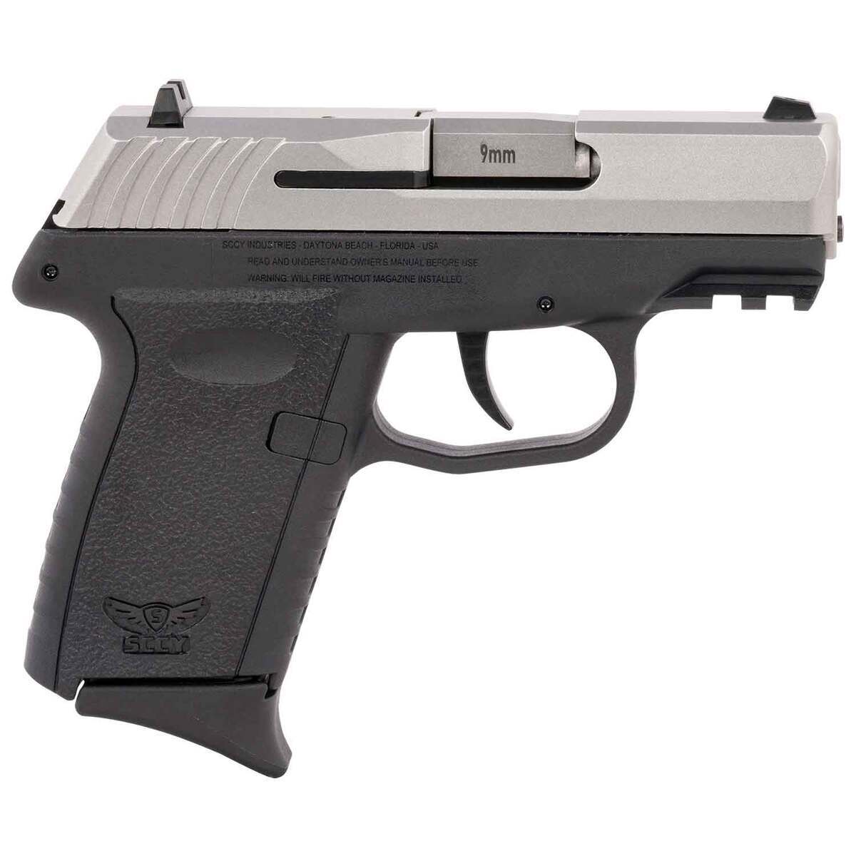 SCCY CPX-2 Gen3 9mm Luger 3.1in Stainless Steel/SCCY Blue Pistol - 10+1  Rounds