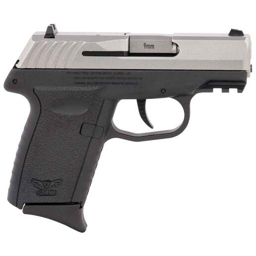 SCCY CPX2 Gen3 9mm Luger 31in Stainless Steel Pistol  101 Rounds  Black
