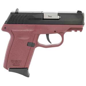 SCCY CPX-2 Gen3 9mm Luger 3.1in Crimson Red Pistol - 10+1 Rounds