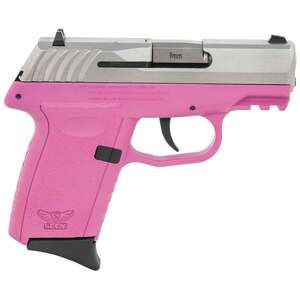 SCCY CPX-2 Gen3 9mm Luger 3.1in Pink Pistol - 10+1 Rounds