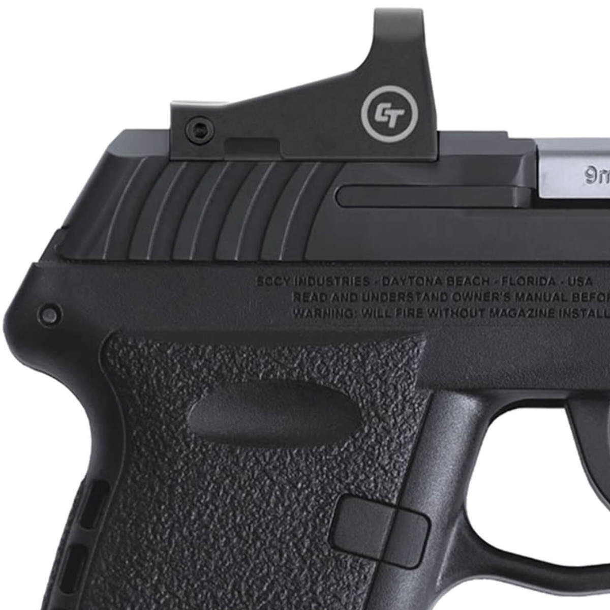 SCCY CPX-2 Red Dot Night Sight 9mm Luger 3.1in Black Pistol - 10+1 Rounds - Black SCCY CPX-2 Red Dot Night Sight 9mm Luger 3.1in Black Pistol - 10+1 Rounds - Black