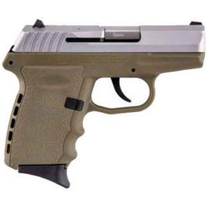 SCCY CPX-2 Two Tone 9mm Luger 3.1in FDE Pistol - 10+1 Rounds