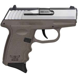 SCCY CPX-3 380 Auto (ACP) 3.1in Flat Dark Earth Pistol - 10+1 Rounds