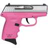 SCCY CPX-3 380 Auto (ACP) 3.1in Stainless Steel/Pink Pistol - 10+1 Rounds - Pink